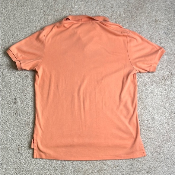 Polo by Ralph Lauren Orange Polo Shirt with Classic Collar - Picture 3 of 3